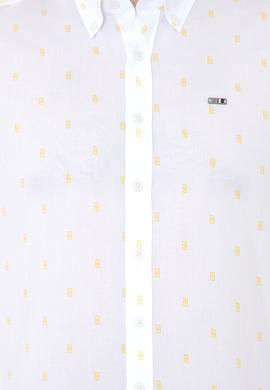 Erkek Safran Uzun Kollu Gömlek - 50247280024