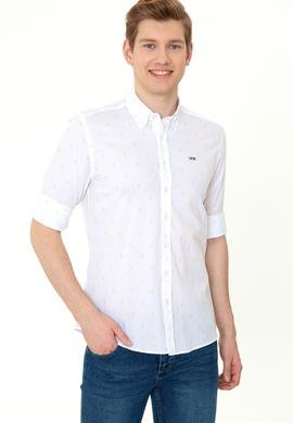 Erkek Safran Uzun Kollu Gömlek - 50247280024