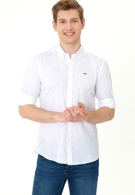 Erkek Safran Uzun Kollu Gömlek - 50247280024