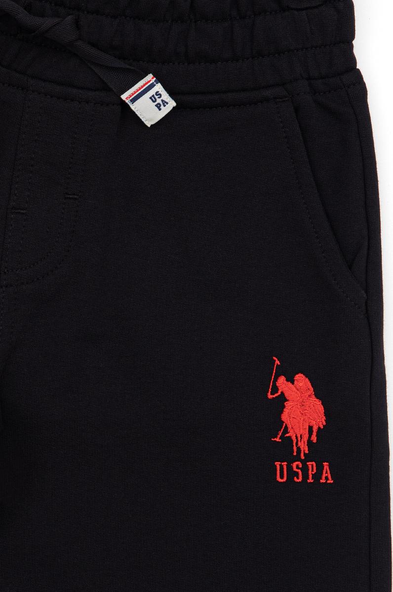 Çocuk Siyah Örme Şort