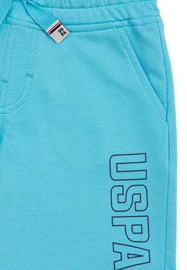 Çocuk Turkuaz Örme Şort - 50248948095