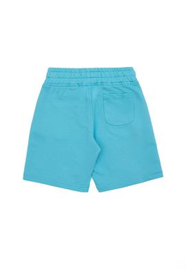 Çocuk Turkuaz Örme Şort - 50248948095