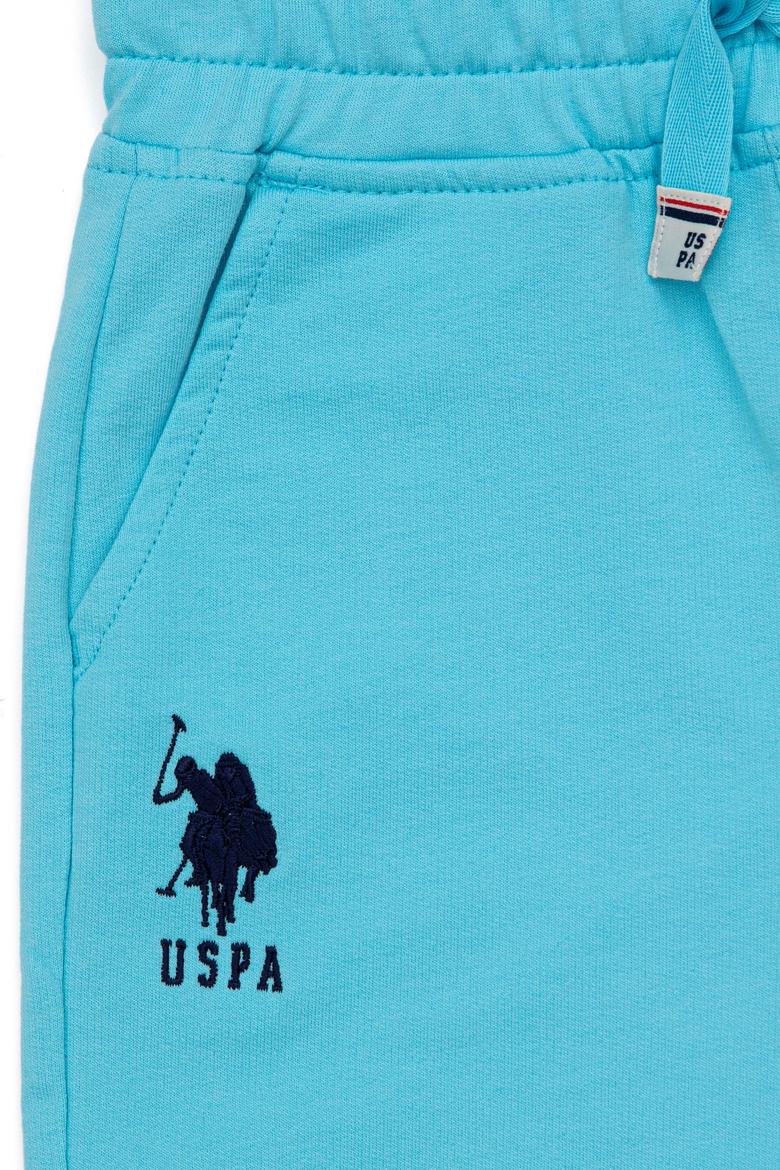 Çocuk Turkuaz Örme Şort - 50248948095