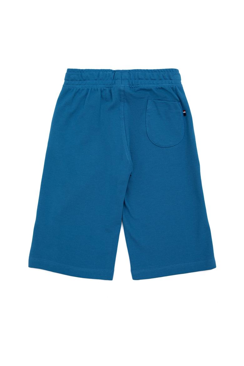 Erkek Çocuk Petrol Mavisi Örme Şort - 50246131052