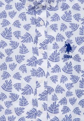 Erkek Çocuk Mavi Uzun Kollu Gömlek - 50247648016