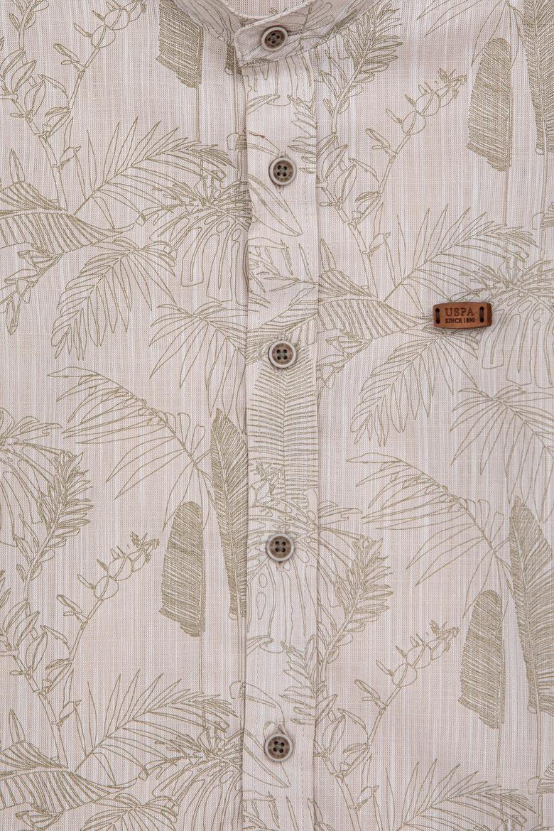 Erkek Çocuk Haki Uzun Kollu Gömlek - 50246583015