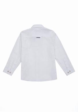 Erkek Çocuk Beyaz Uzun Kollu Basic Gömlek - 50247649001