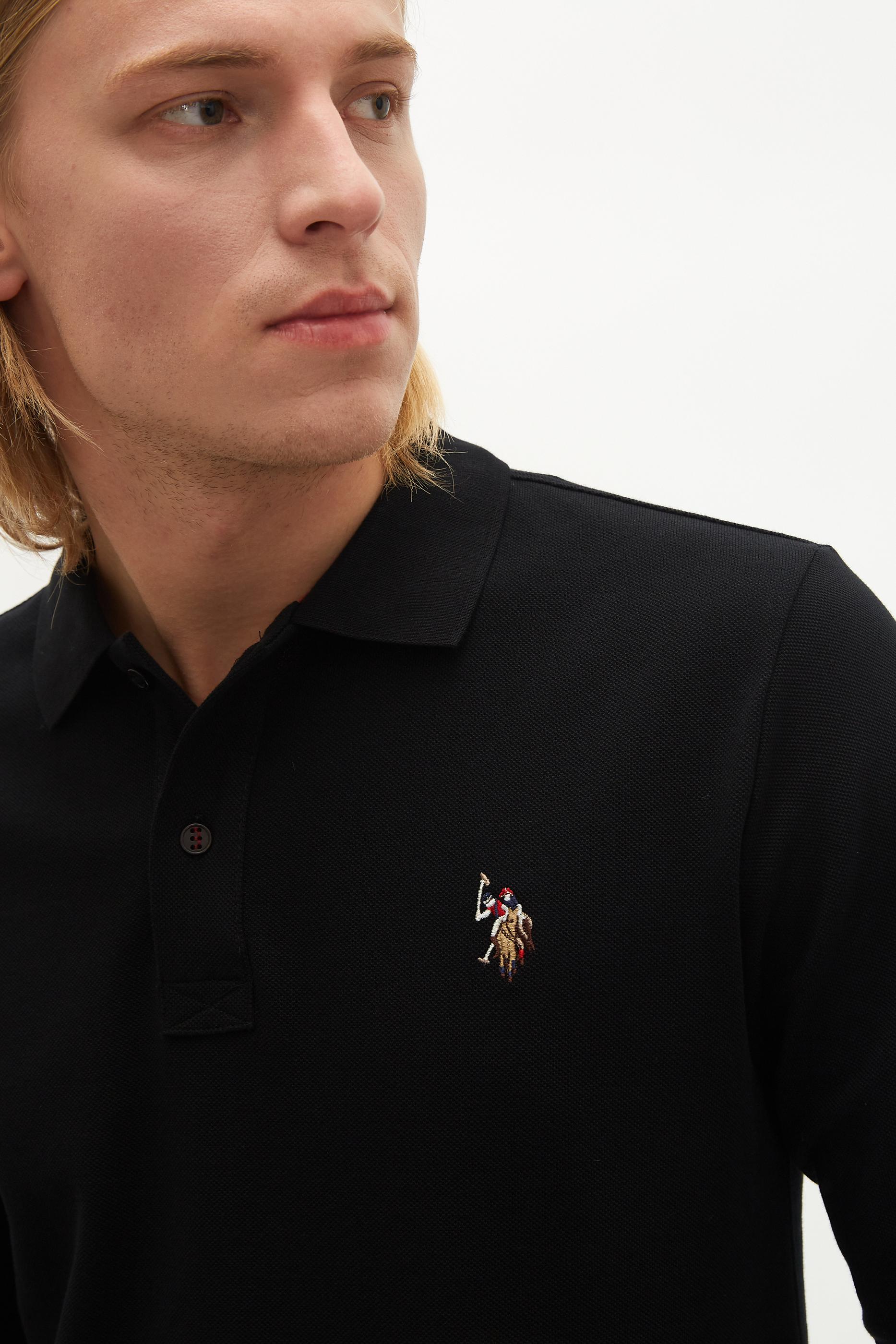 Erkek Siyah Basic Sweatshirt