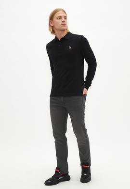 Erkek Siyah Basic Sweatshirt - 50240393017
