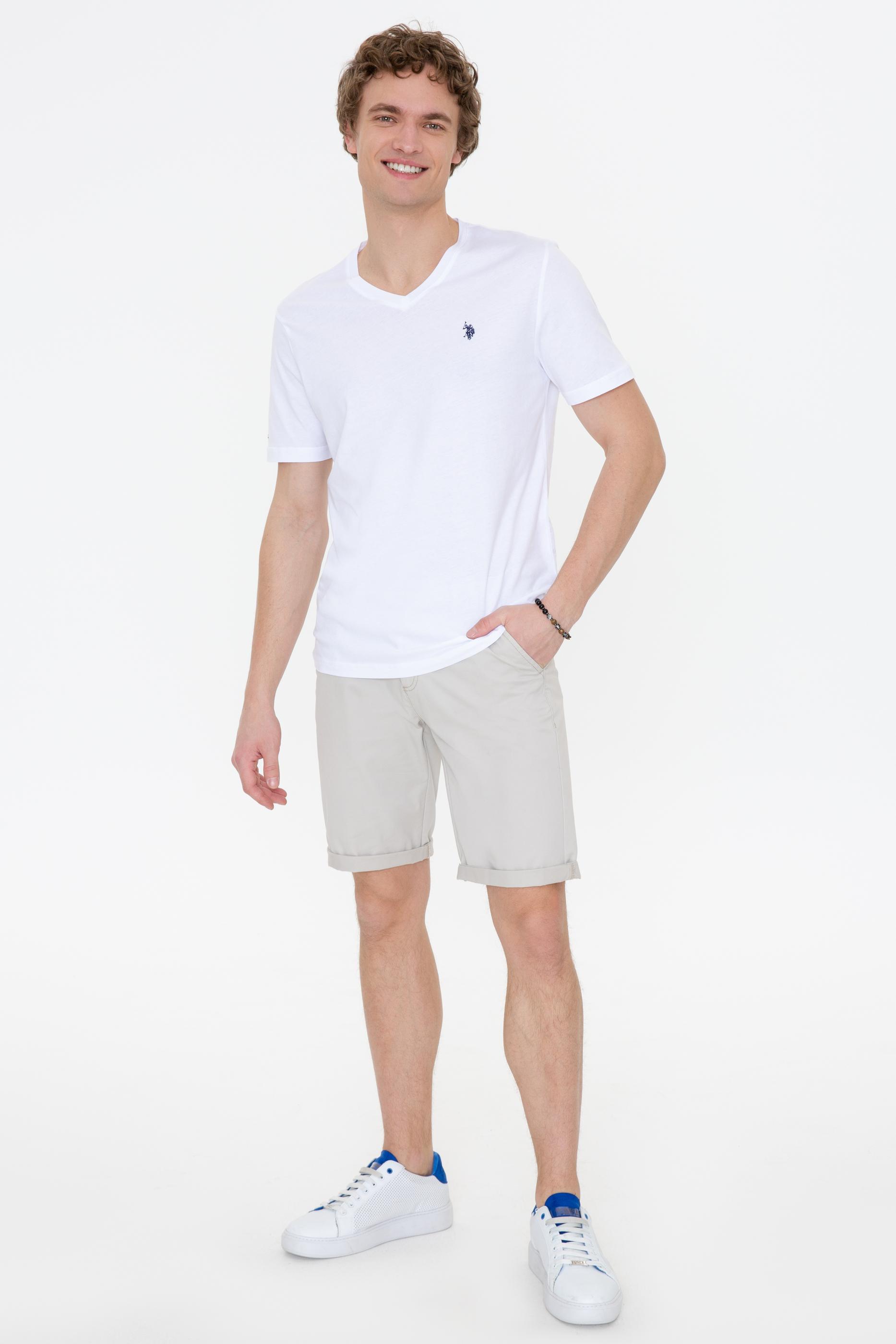 Erkek Beyaz Basic Tişört