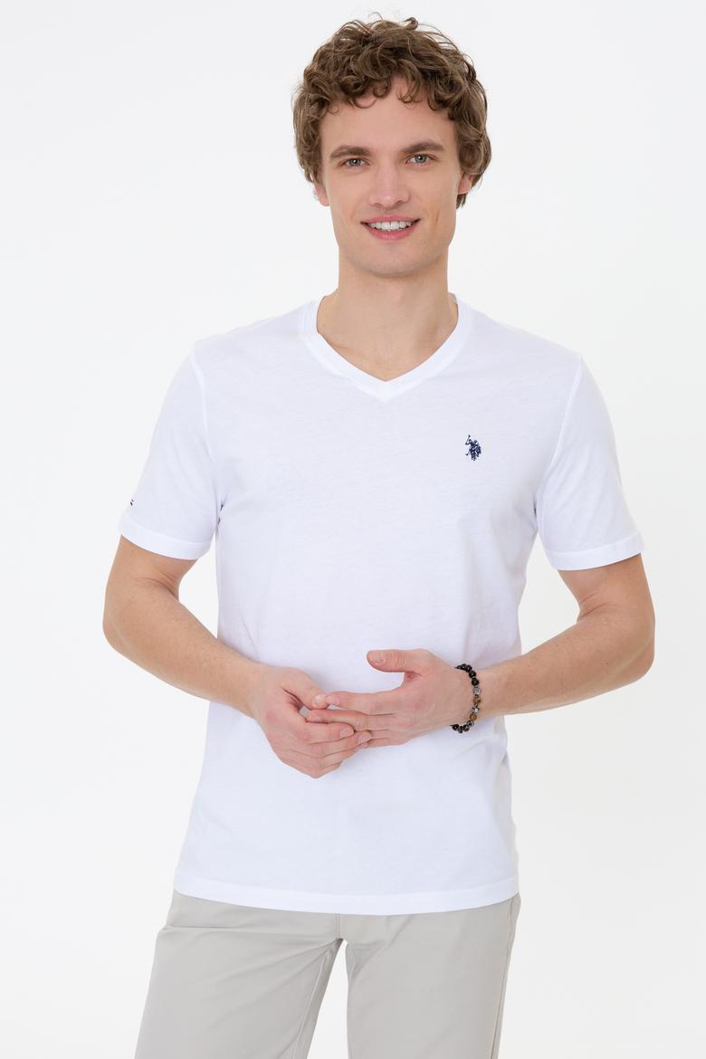 Erkek Beyaz Basic Tişört