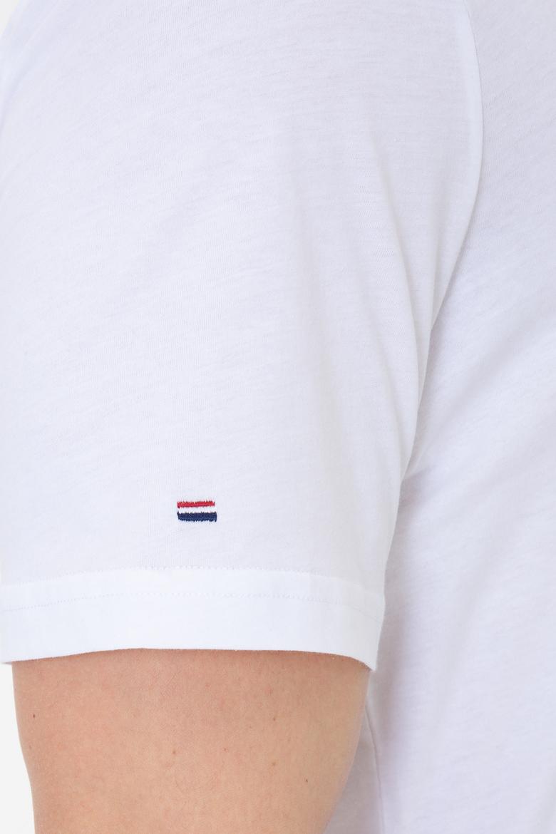 Erkek Beyaz Basic Tişört - 50248506008