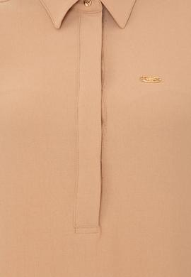 Kadın Camel Uzun Kollu Gömlek - 50237593040