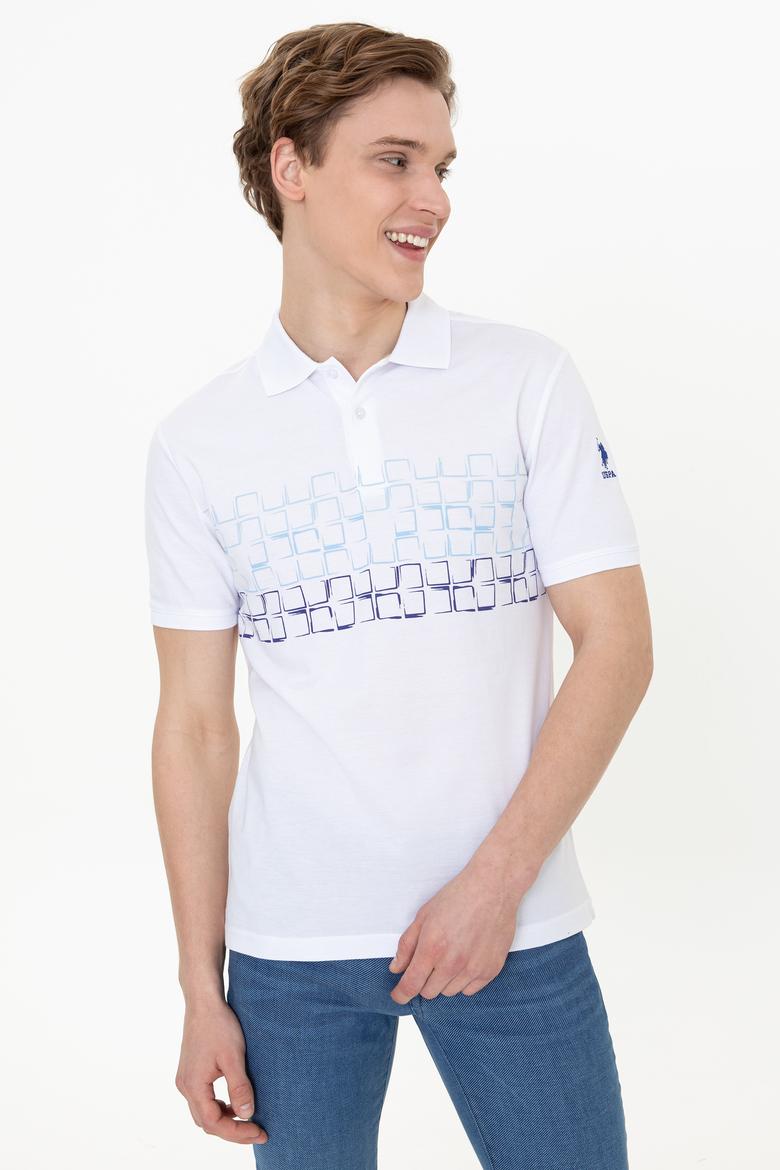 Erkek Mavi Polo Yaka Tişört - 50247675020