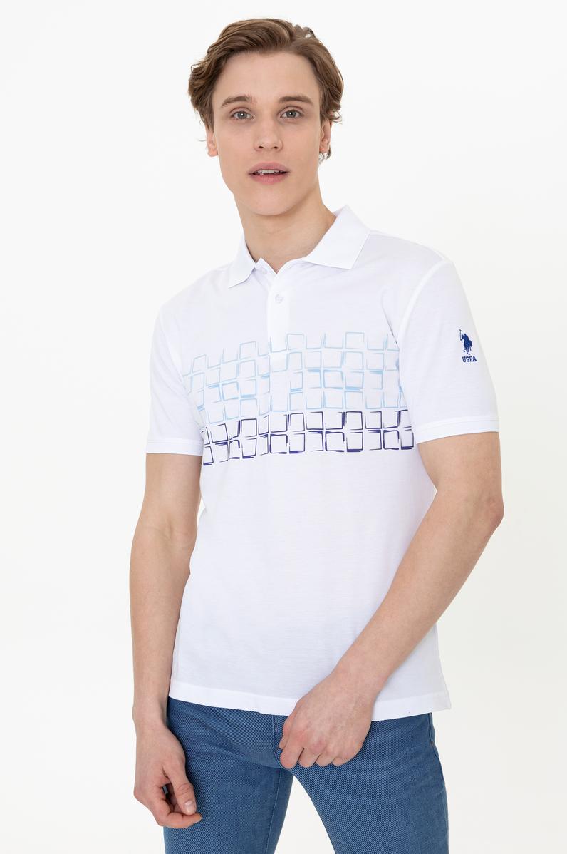 Erkek Mavi Polo Yaka Tişört