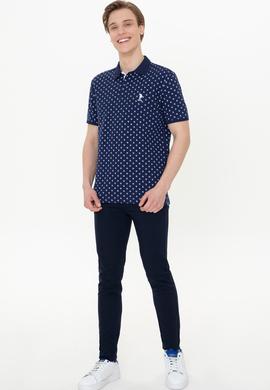 Erkek Lacivert Polo Yaka Tişört - 50249168028