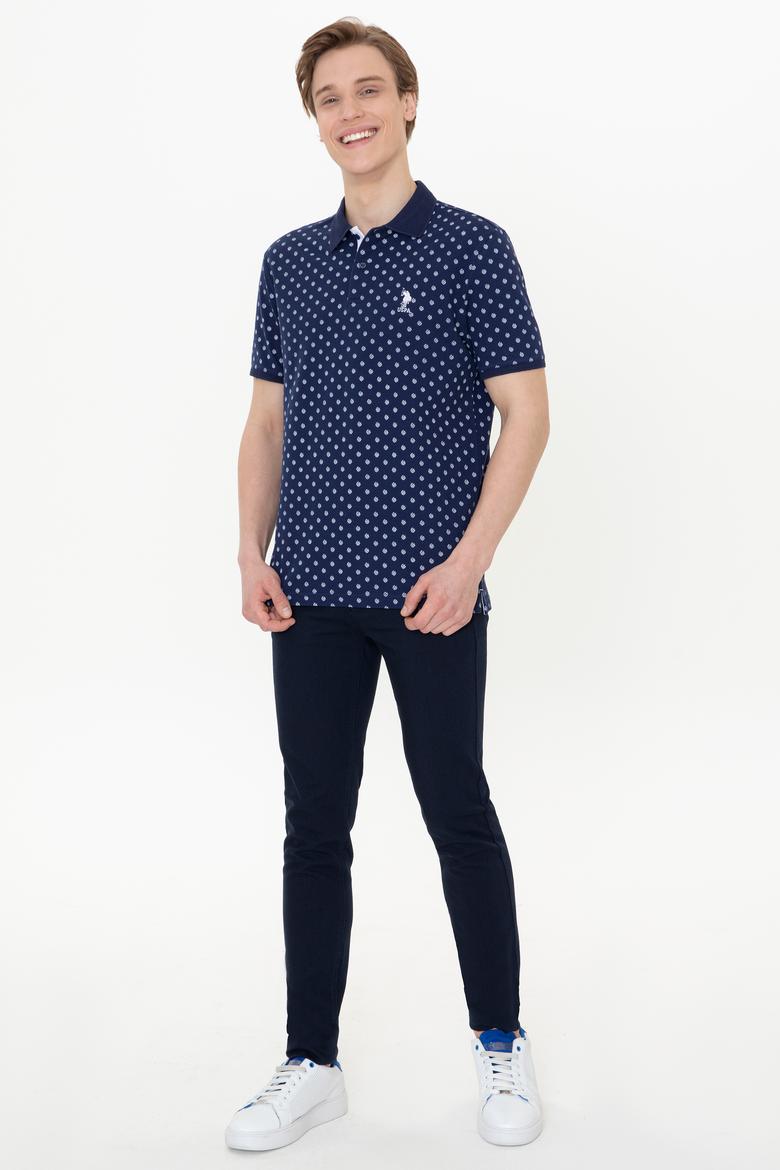 Erkek Lacivert Polo Yaka Tişört - 50249168028