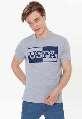 Erkek Gri Melanj Tişört - 50247339037