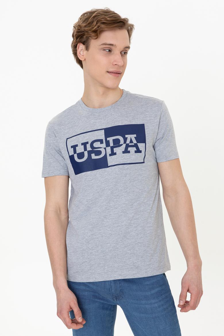 Erkek Gri Melanj Tişört - 50247339037