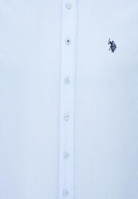 Erkek Açık Mavi Uzun Kollu Basic Gömlek - 50249521002