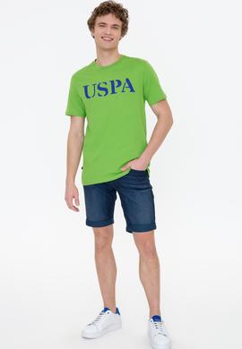 Erkek Yeşil Basic Tişört - 50248569016