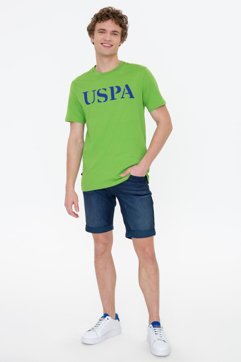 Erkek Yeşil Basic Tişört - 50248569016