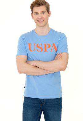 Erkek Koyu Mavi Basic Bisiklet Yaka Tişört - 50248569029