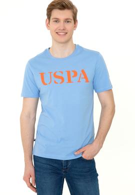 Erkek Koyu Mavi Basic Bisiklet Yaka Tişört - 50248569029