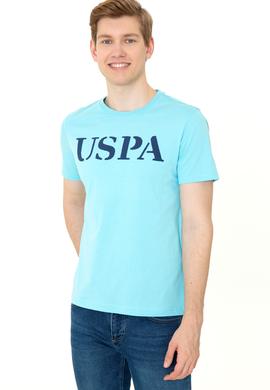 Erkek Turkuaz Basic Bisiklet Yaka Tişört - 50248569082