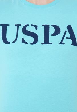 Erkek Turkuaz Basic Bisiklet Yaka Tişört - 50248569082