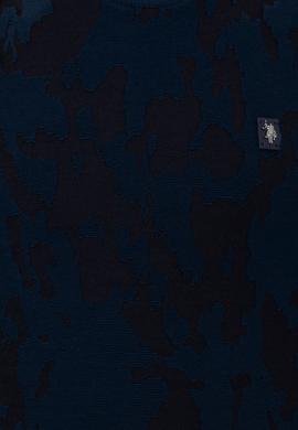 Erkek Lacivert Bisiklet Yaka Sweatshirt - 50241362019