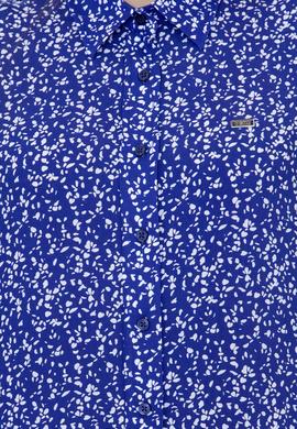 Kadın Mavi Uzun Kollu Gömlek - 50247291003