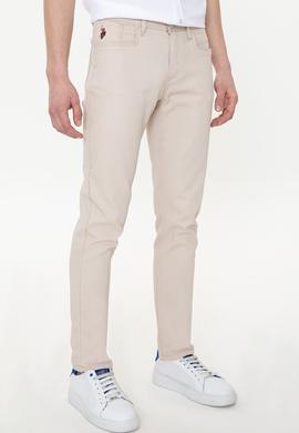 Erkek Bej Kanvas Pantolon - 50246109079