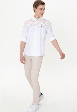 Erkek Bej Kanvas Pantolon - 50246109079