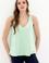 Kadın Mint Kolsuz Tişört