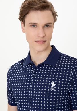 Erkek Lacivert Polo Yaka Tişört - 50246105019