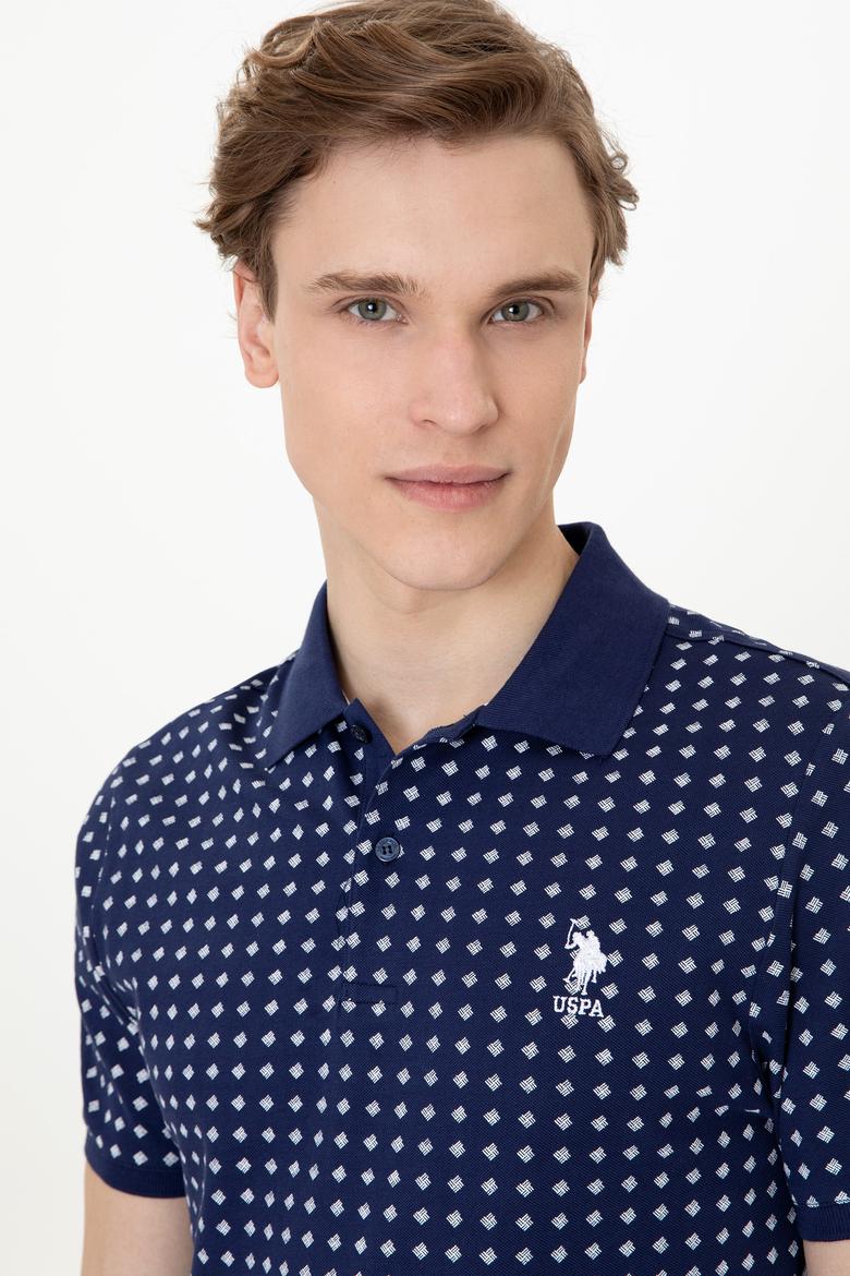 Erkek Lacivert Polo Yaka Tişört - 50246105019