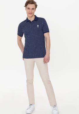 Erkek Lacivert Polo Yaka Tişört - 50246105019