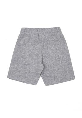 Çocuk Gri Melanj Örme Şort - 50248948012