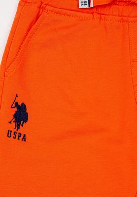 Çocuk Turuncu Örme Şort - 50248948023