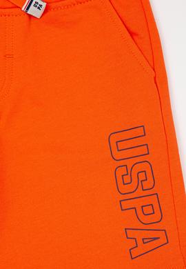 Çocuk Turuncu Örme Şort - 50248948023