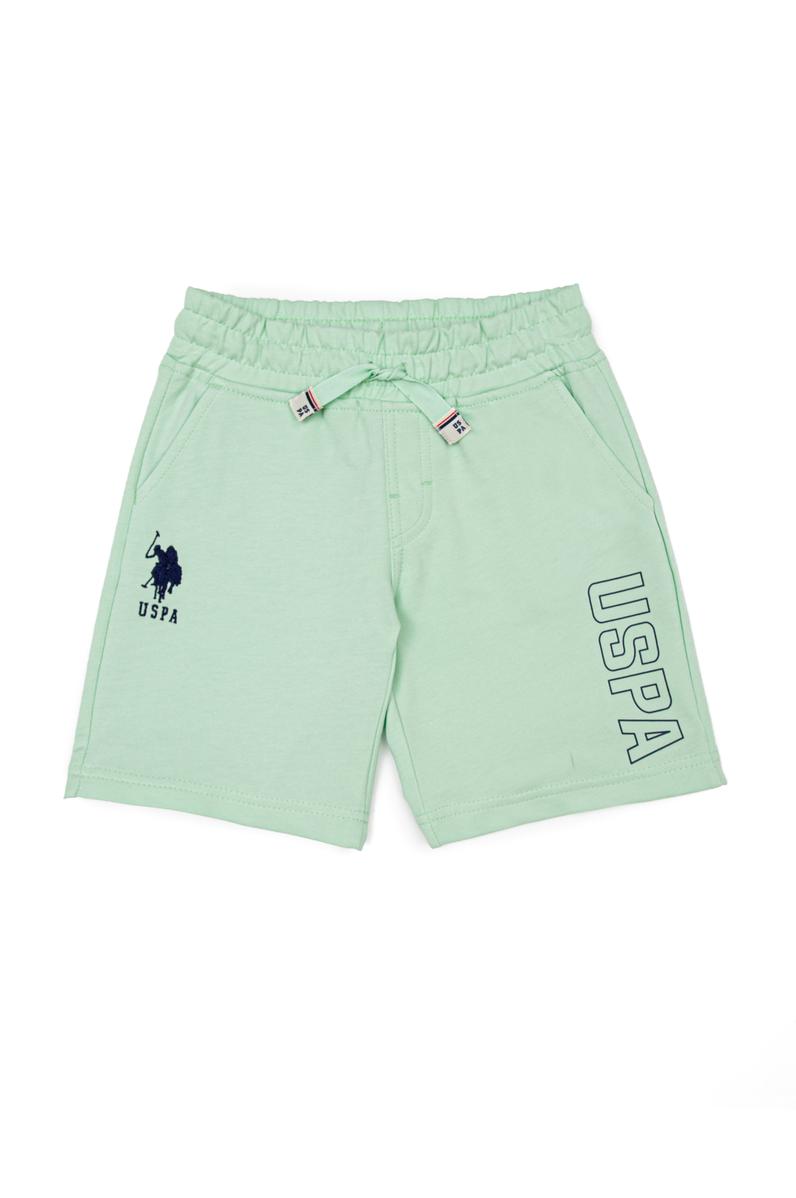 Çocuk Mint Örme Şort