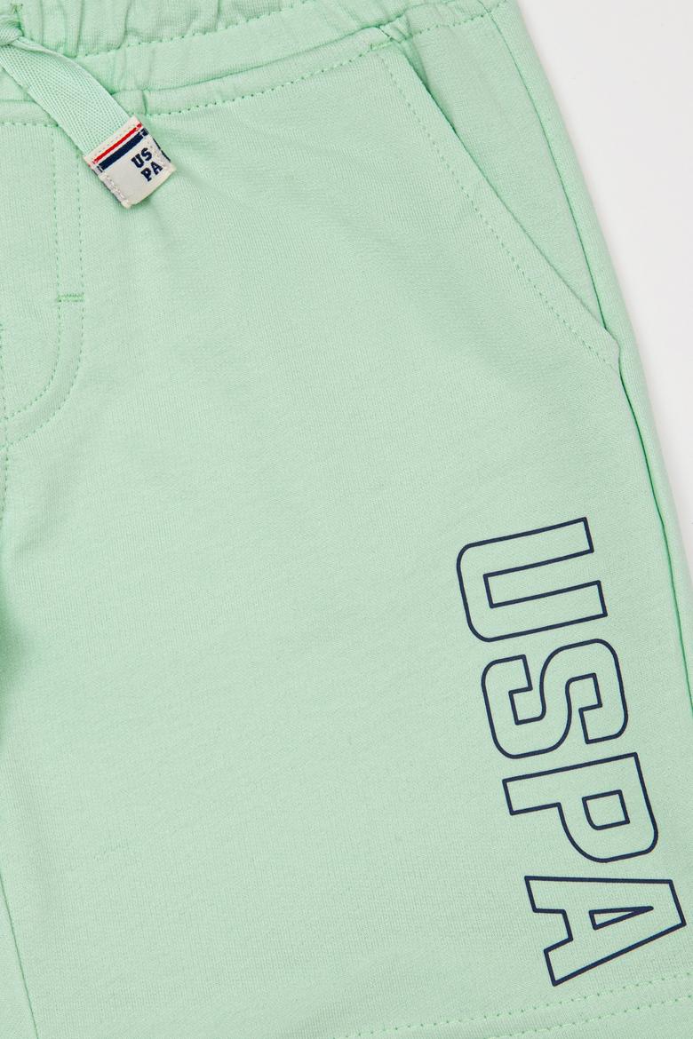 Çocuk Mint Örme Şort - 50248948057