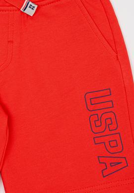 Çocuk Kırmızı Örme Şort - 50248948068