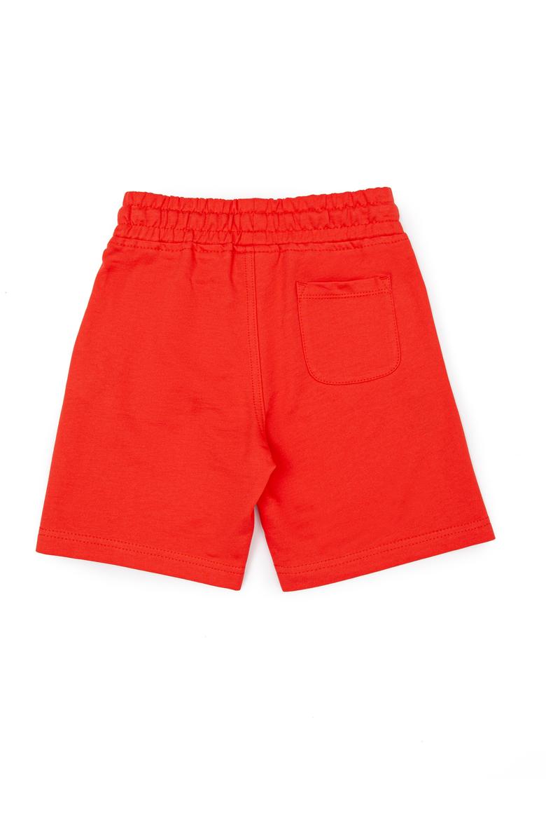 Çocuk Kırmızı Örme Şort - 50248948068
