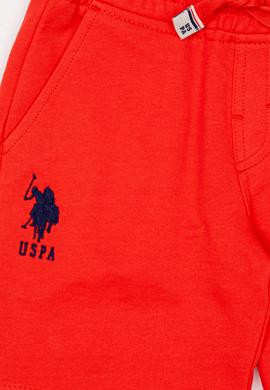 Çocuk Kırmızı Örme Şort - 50248948068