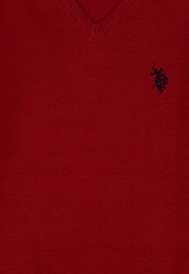 Kız Çocuk Kırmızı Kazak - 50237168040