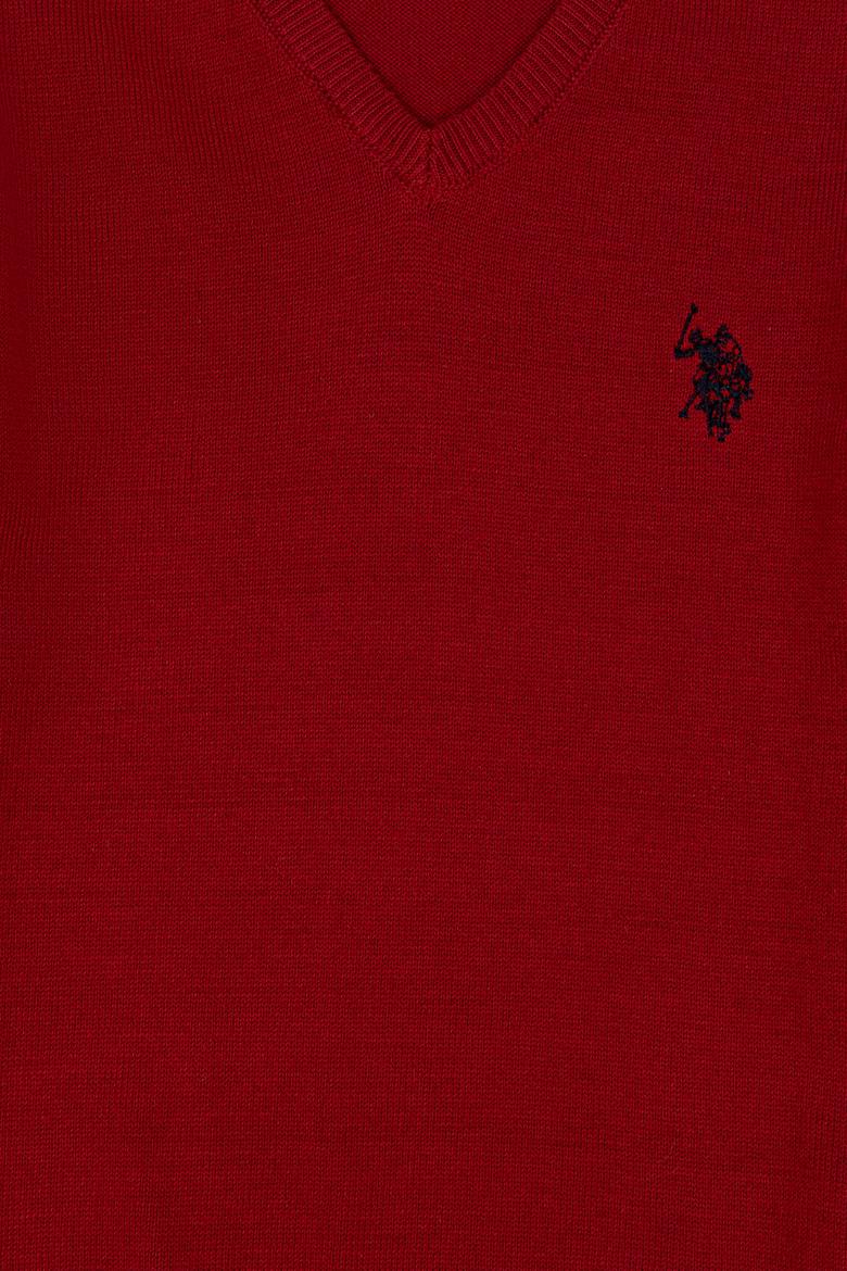 Kız Çocuk Kırmızı Kazak - 50237168040