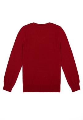 Kız Çocuk Kırmızı Kazak - 50237168040