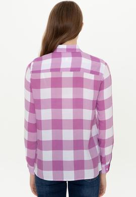 Kadın Menekşe Uzun Kollu Gömlek - 50251758012